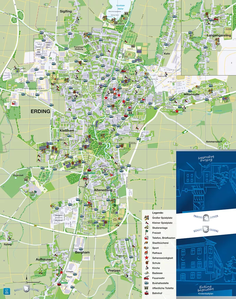 Link zur Karte von Erding als PDF