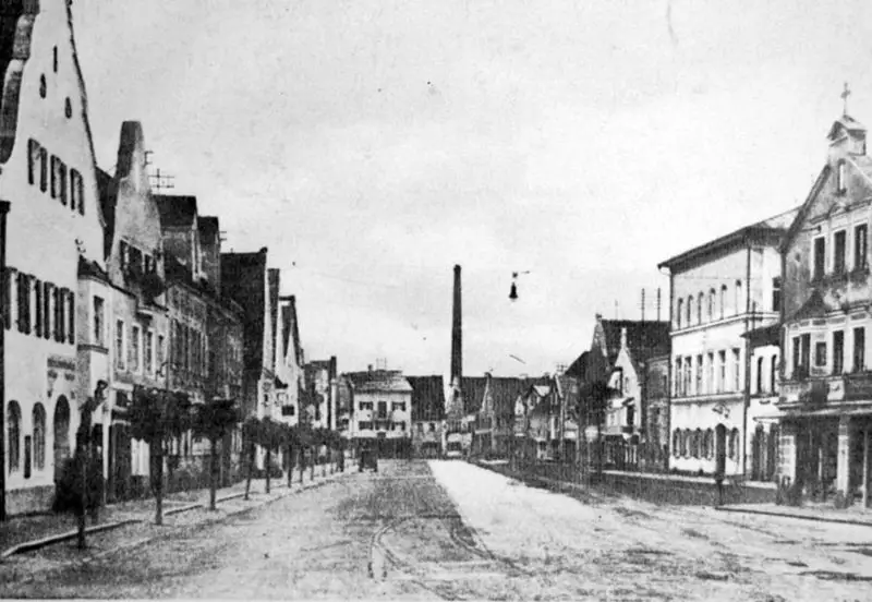 Bild der Stadt Erding von der Vergangenheit