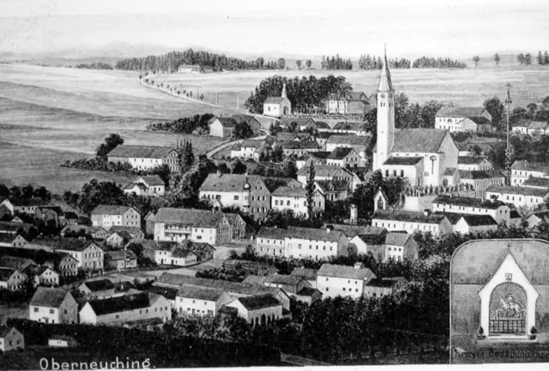 Bild der Stadt Erding von der Vergangenheit