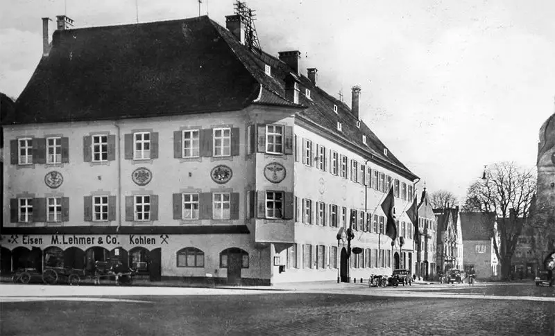 Bild der Stadt Erding von der Vergangenheit