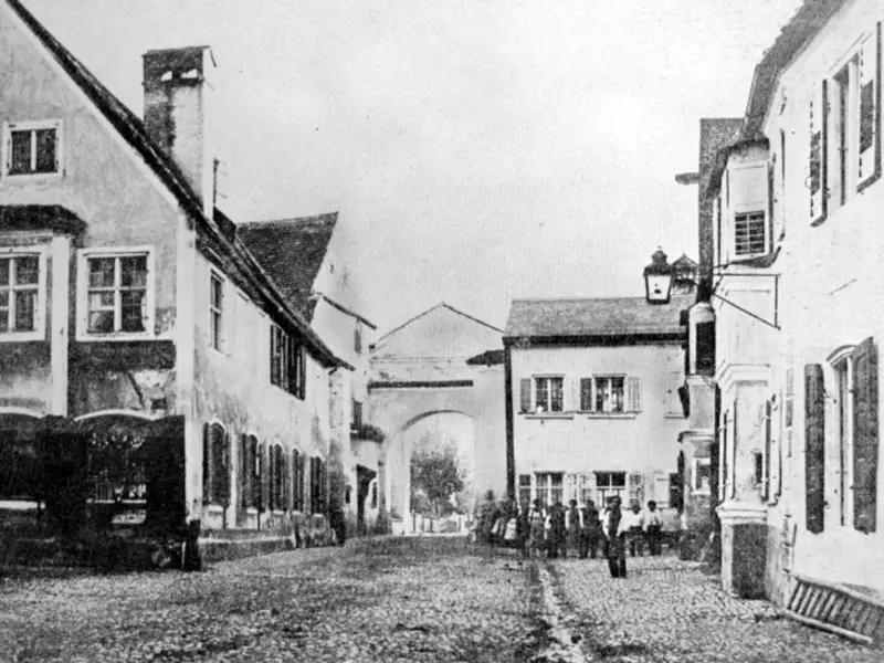 Bild der Stadt Erding von der Vergangenheit