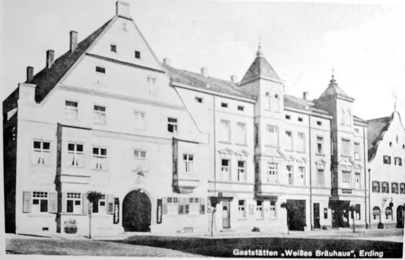 Bild der Stadt Erding von der Vergangenheit