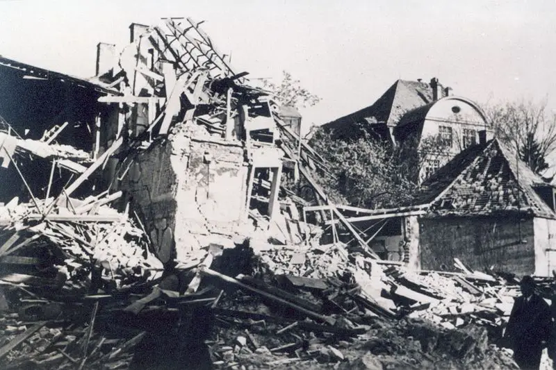 Bild der Stadt Erding von der Vergangenheit